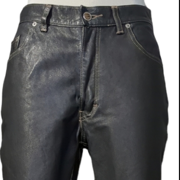 * NEW* W &W Wash & Wear Men's Genuine Leather Size 28 - Picture 6 of 16